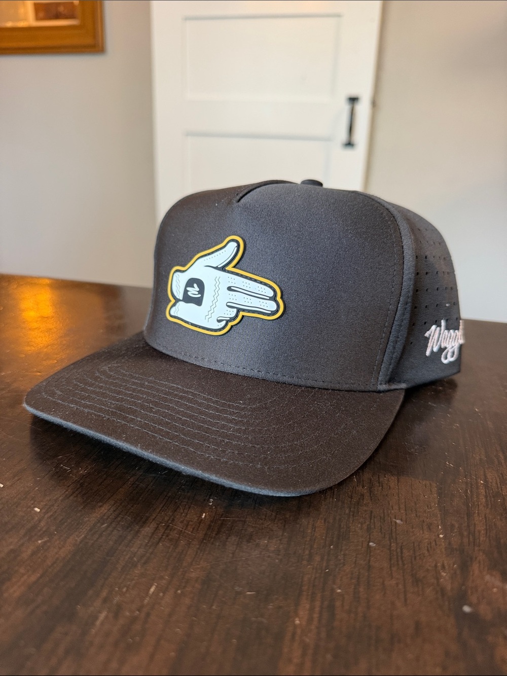 Waggle Black “Shooter” Hat